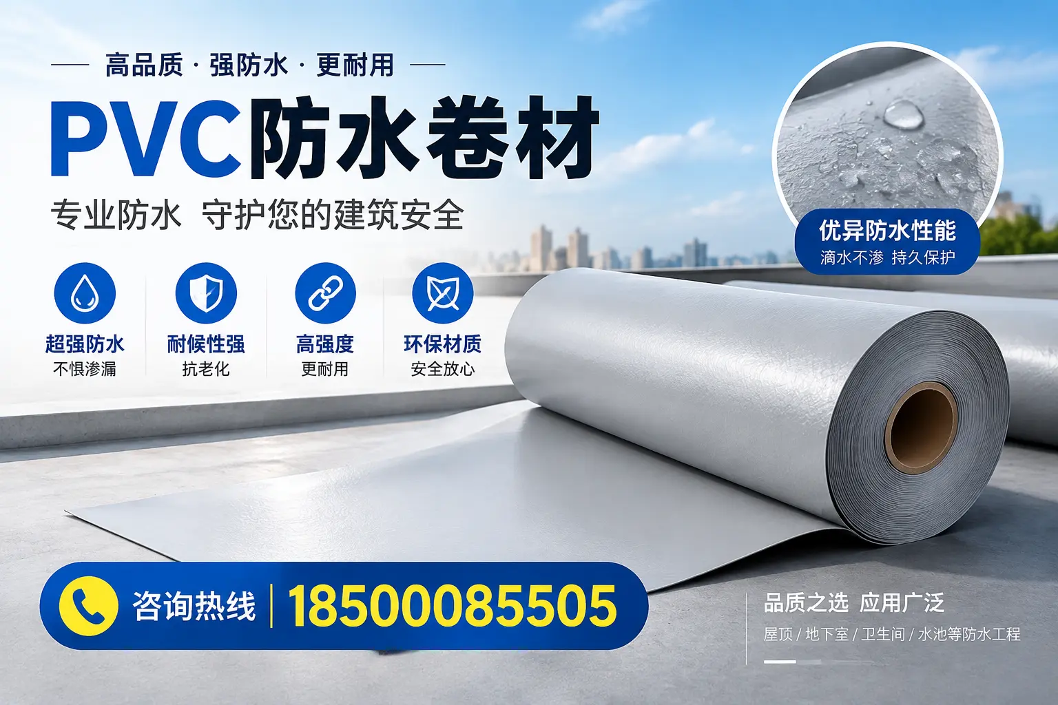 定西地区pvc防水卷材的市场现状与发展趋势